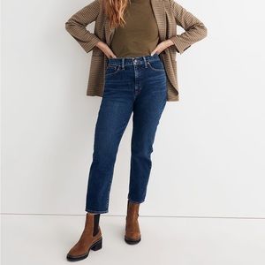 Madewell Mom Jean in Hoover Wash